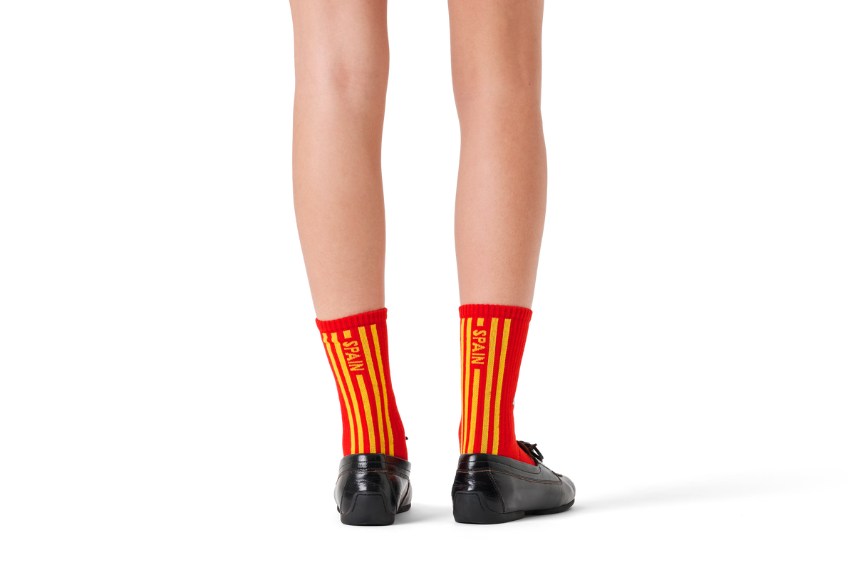 Team Spain Football Sneaker Sock