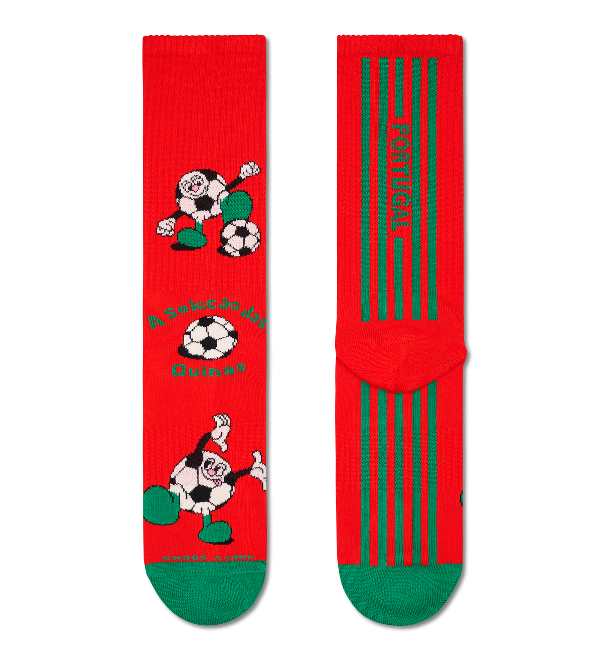 Team Portugal Football Sneaker Sock