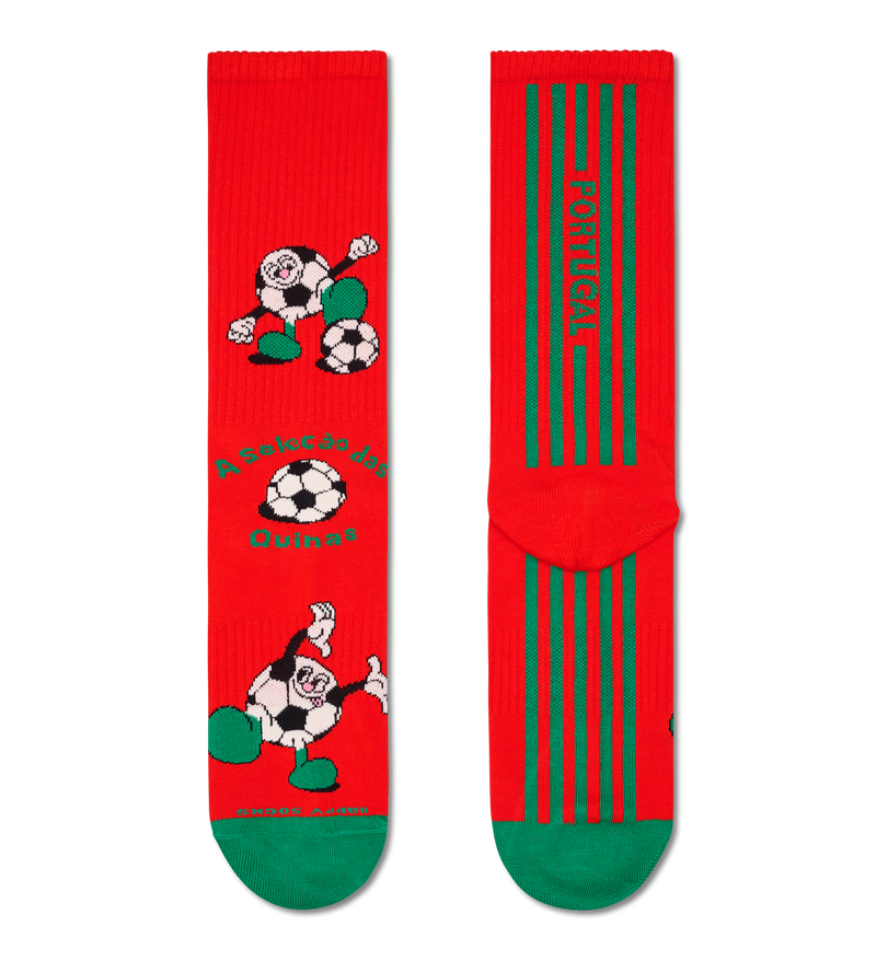 Team Portugal Football Sneaker Sock