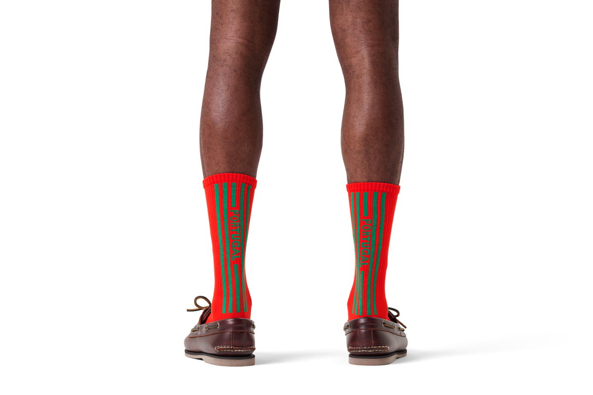 Team Portugal Football Sneaker Sock