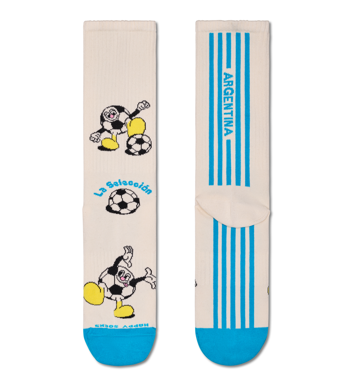 Team Argentina Football Sneaker Sock