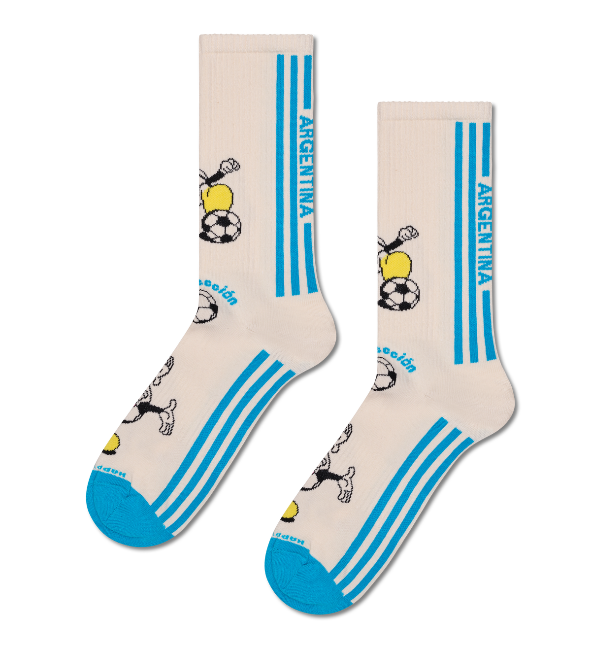 Team Argentina Football Sneaker Sock