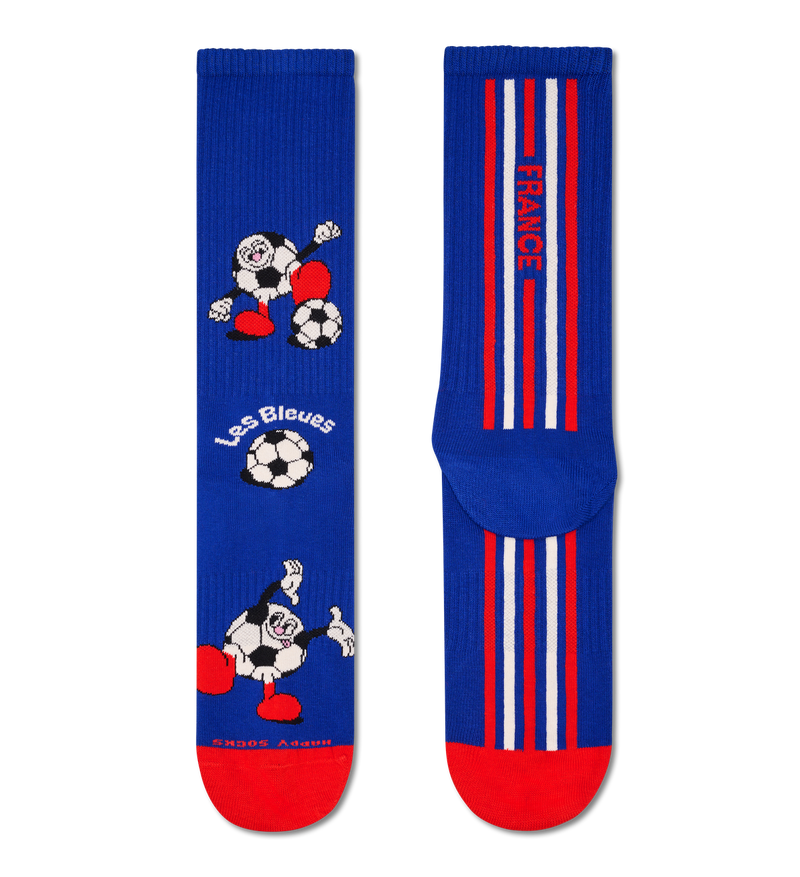 Team France Football Sneaker Sock