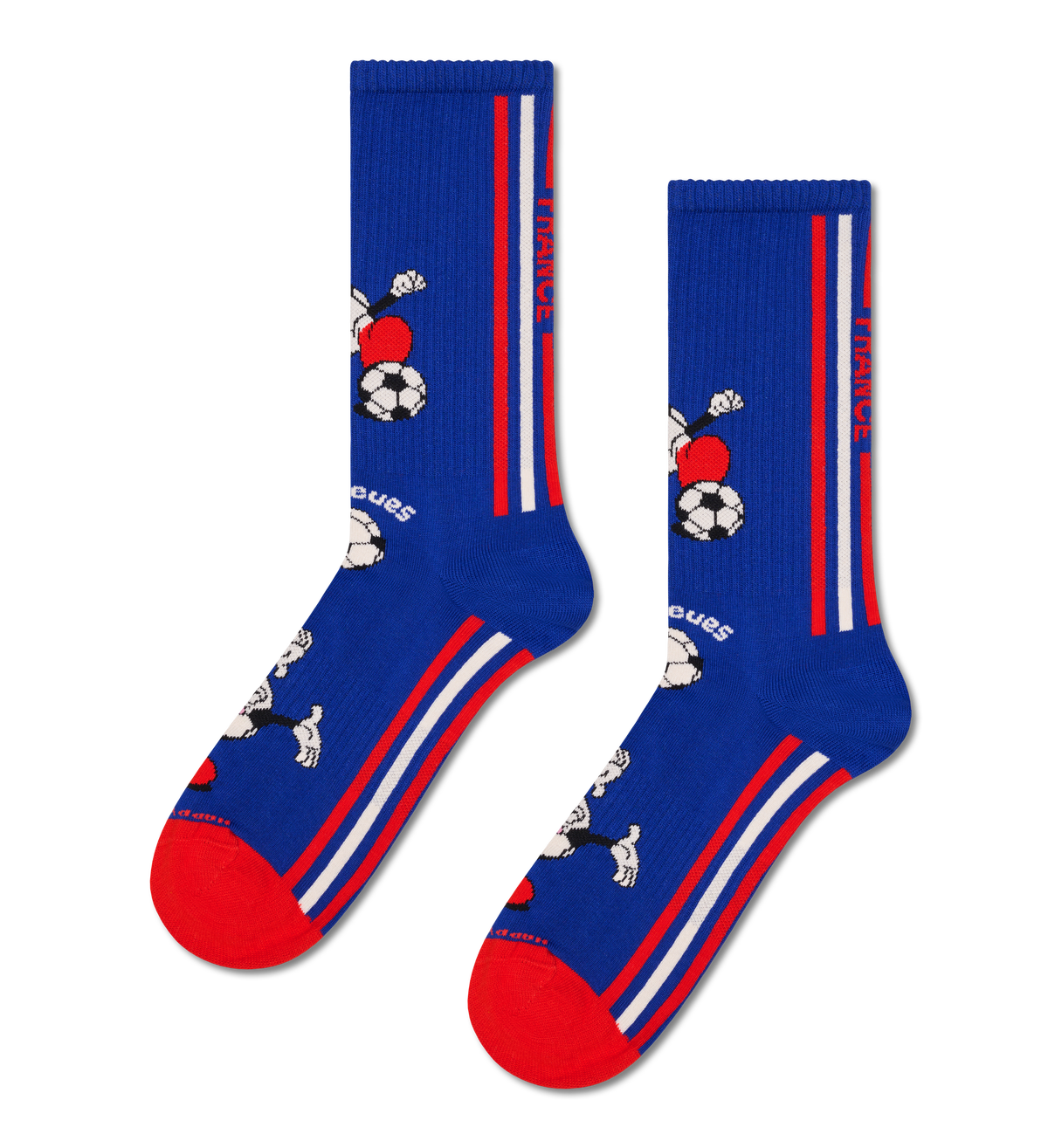 Team France Football Sneaker Sock