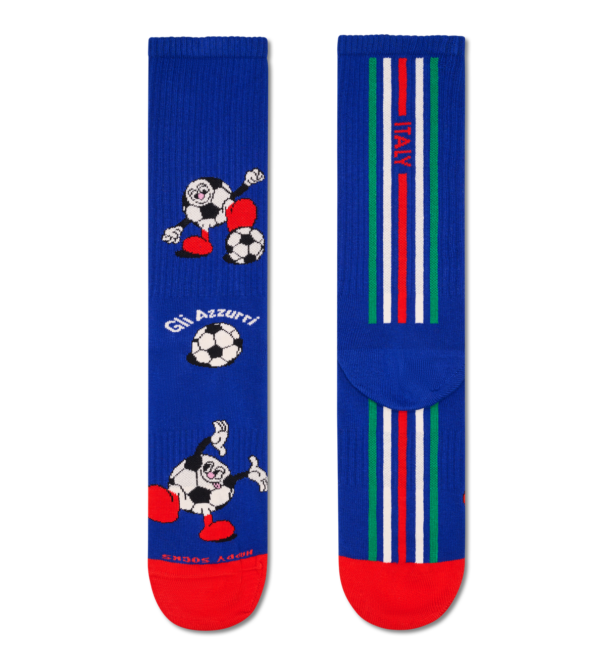 Team Italy Football Sneaker Sock