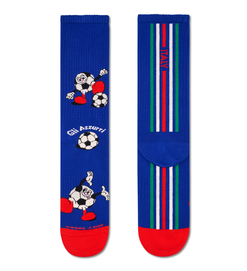 Team Italy Football Sneaker Sock