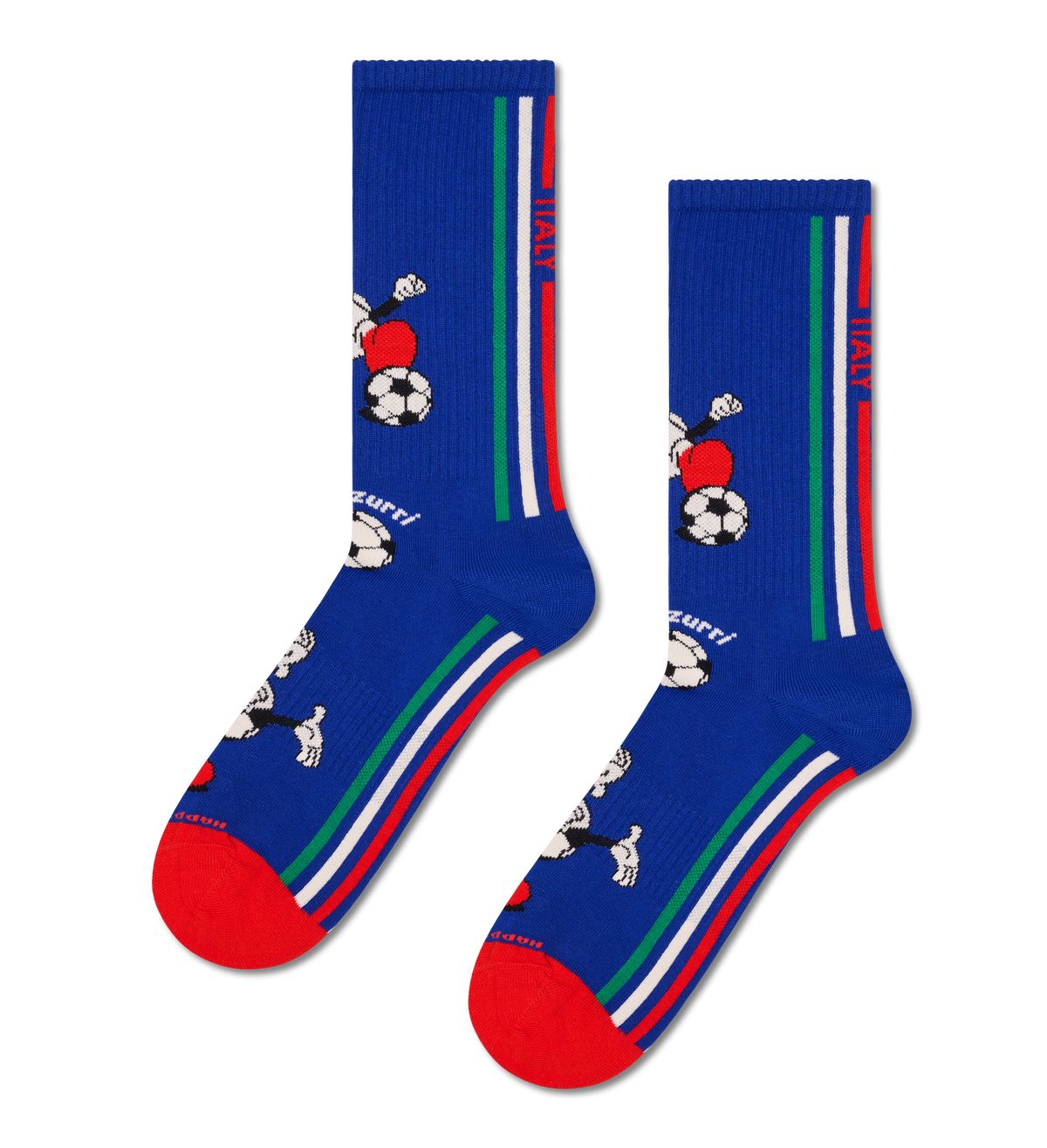 Team Italy Football Sneaker Sock