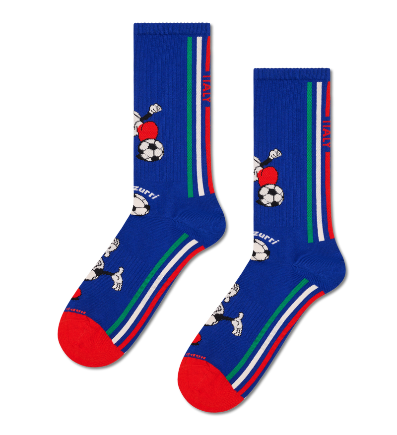 Team Italy Football Sneaker Sock