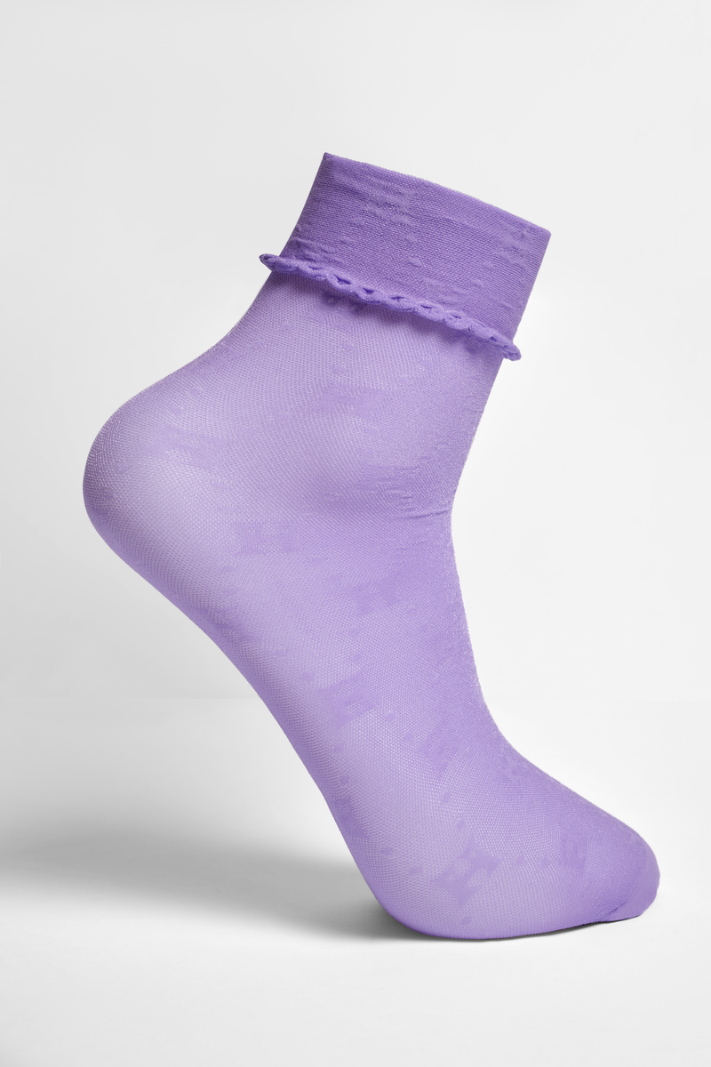 H Monogram Mini Crew Sock