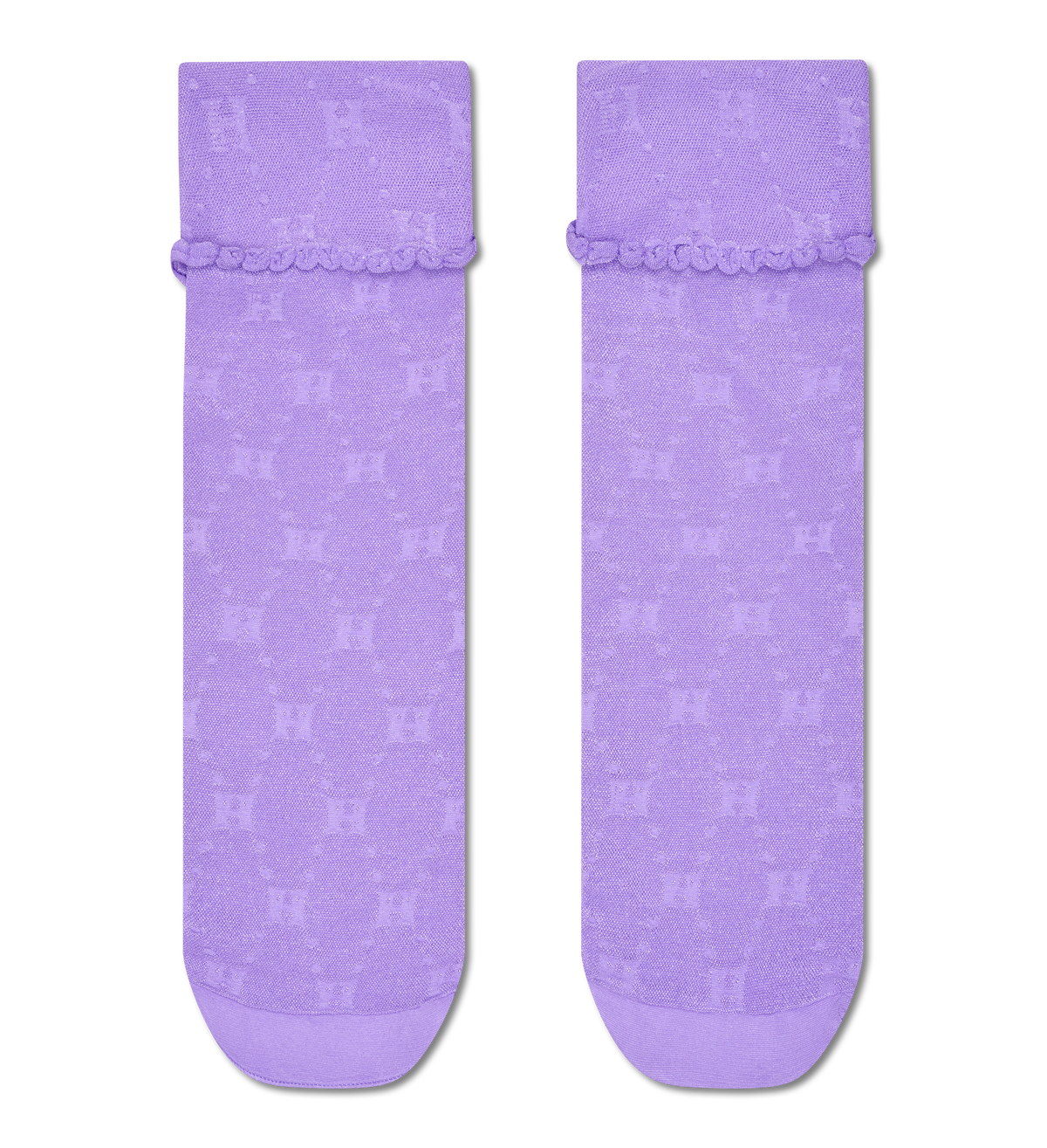 H Monogram Mini Crew Sock