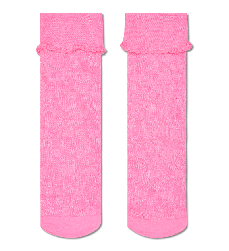 H Monogram Mini Crew Sock