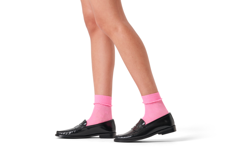 H Monogram Mini Crew Sock