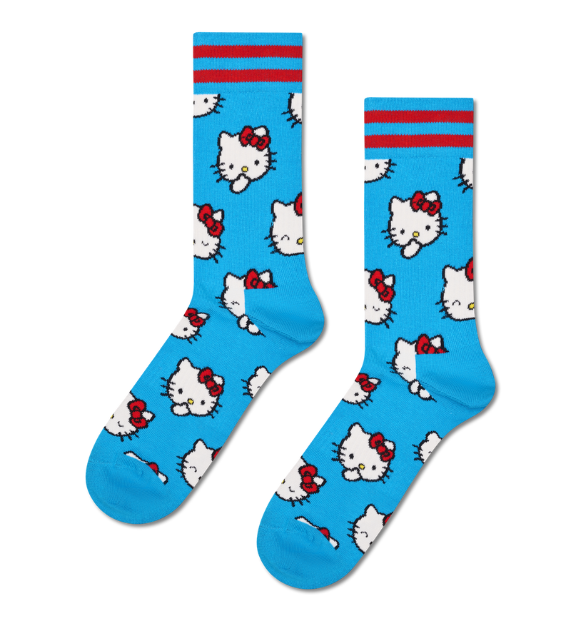 Hello Kitty Smiles Sneaker Sock