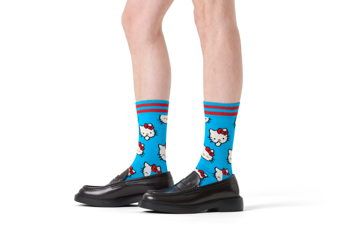 Hello Kitty Smiles Sneaker Sock