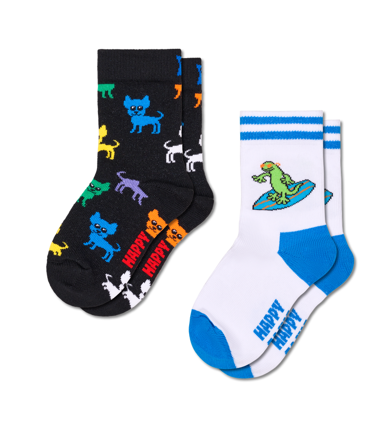 Kids 2-Pack Chihuahua Socks