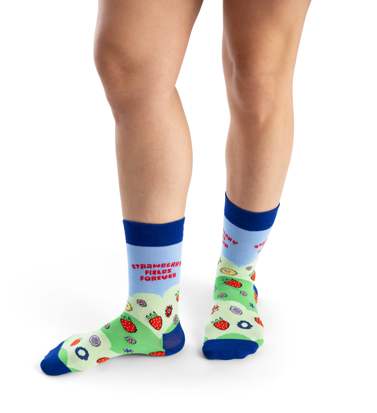 The Beatles Strawberry Fields Sock