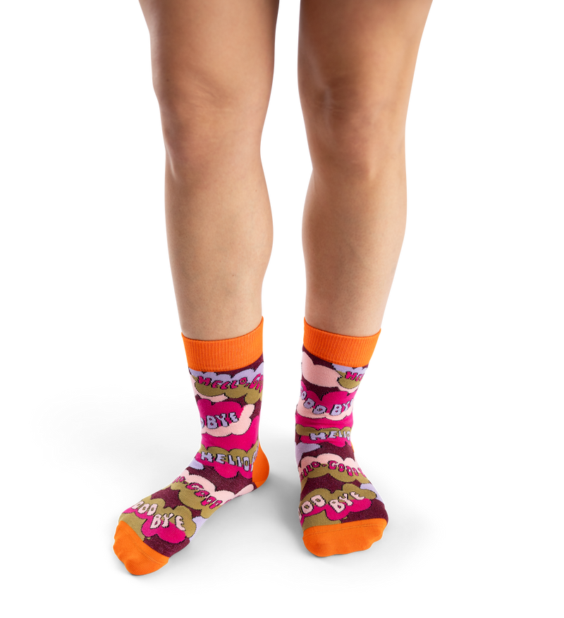 The Beatles Hello Goodbye Sock