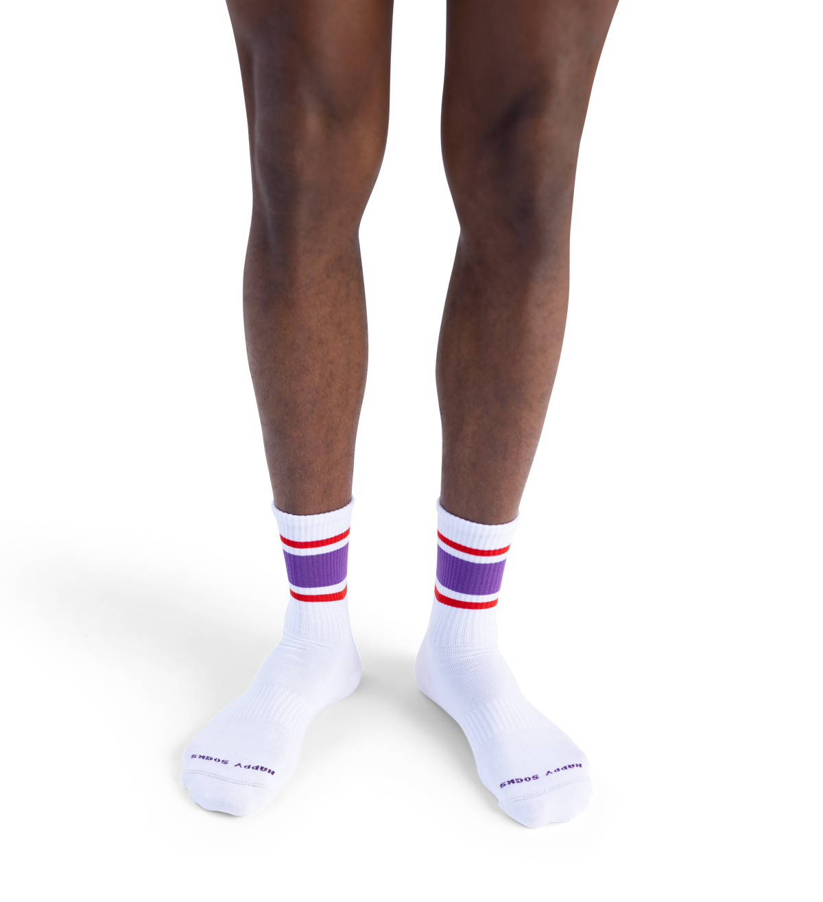 Simple Stripe Sneaker Sock