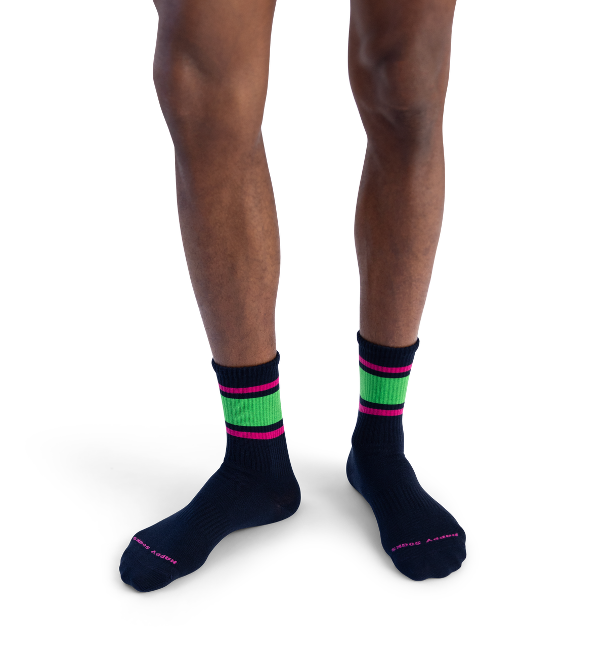 Simple Stripe Sneaker Sock