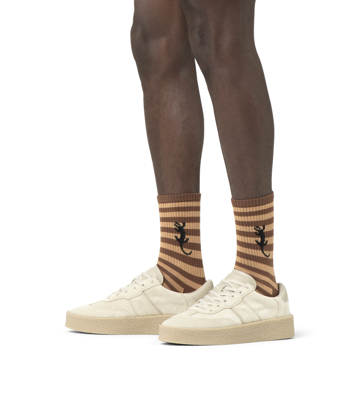 Kroko & Stripes Sneaker Sock