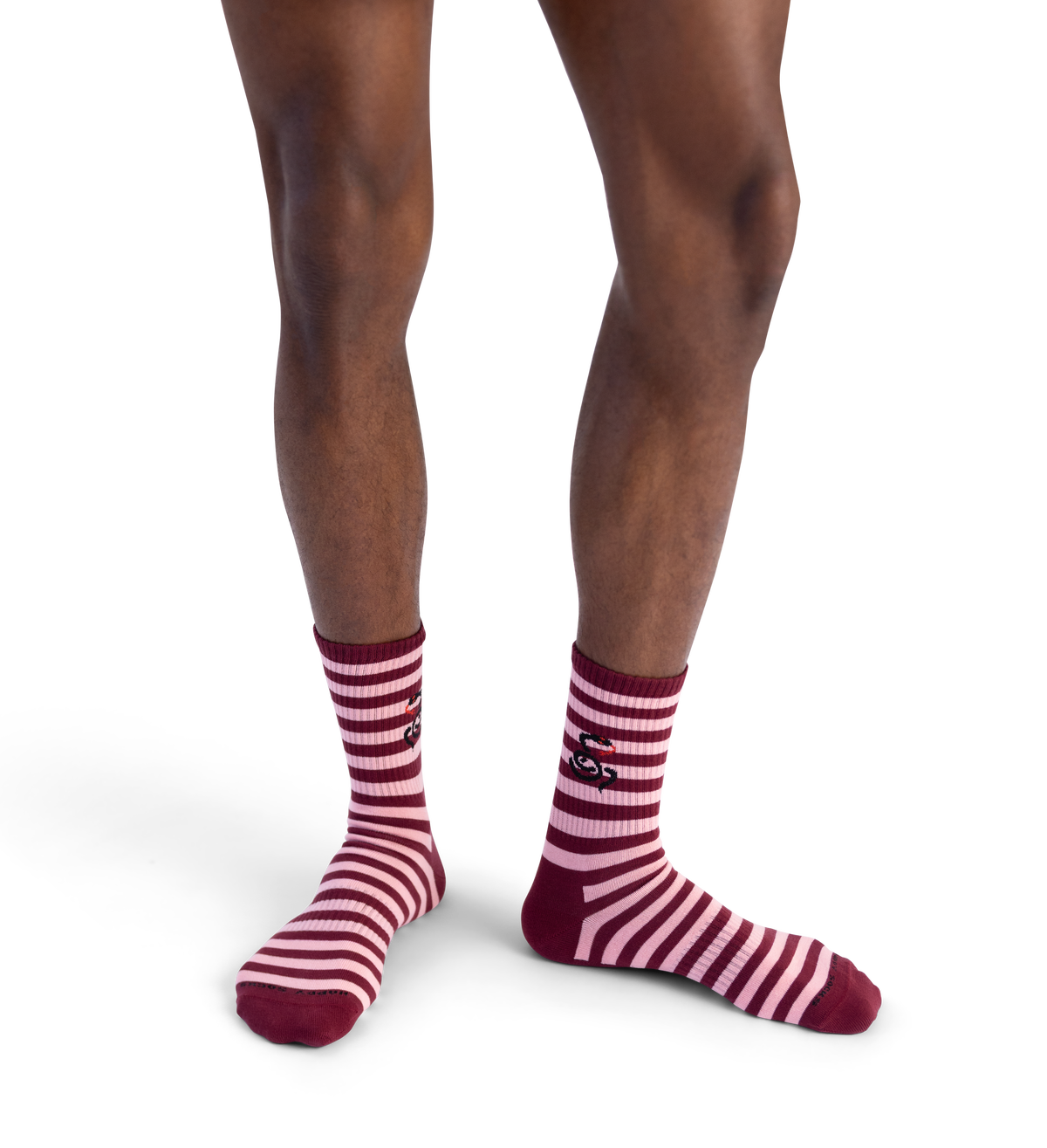 Snake & Stripes Sneaker Sock
