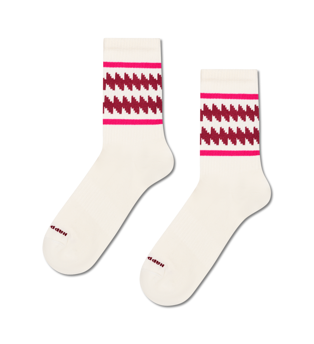 Zic Zac Stripe Sneaker Sock