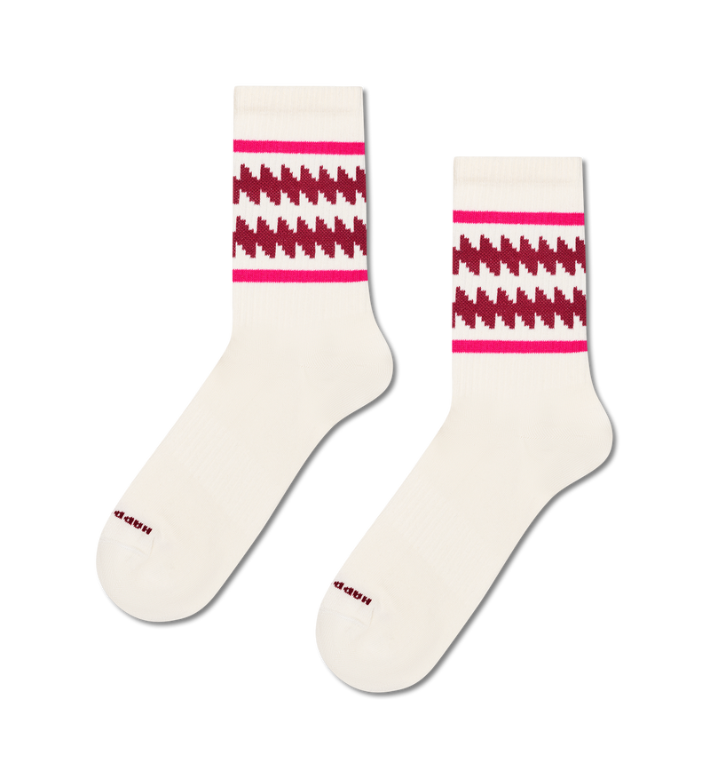 Zic Zac Stripe Sneaker Sock