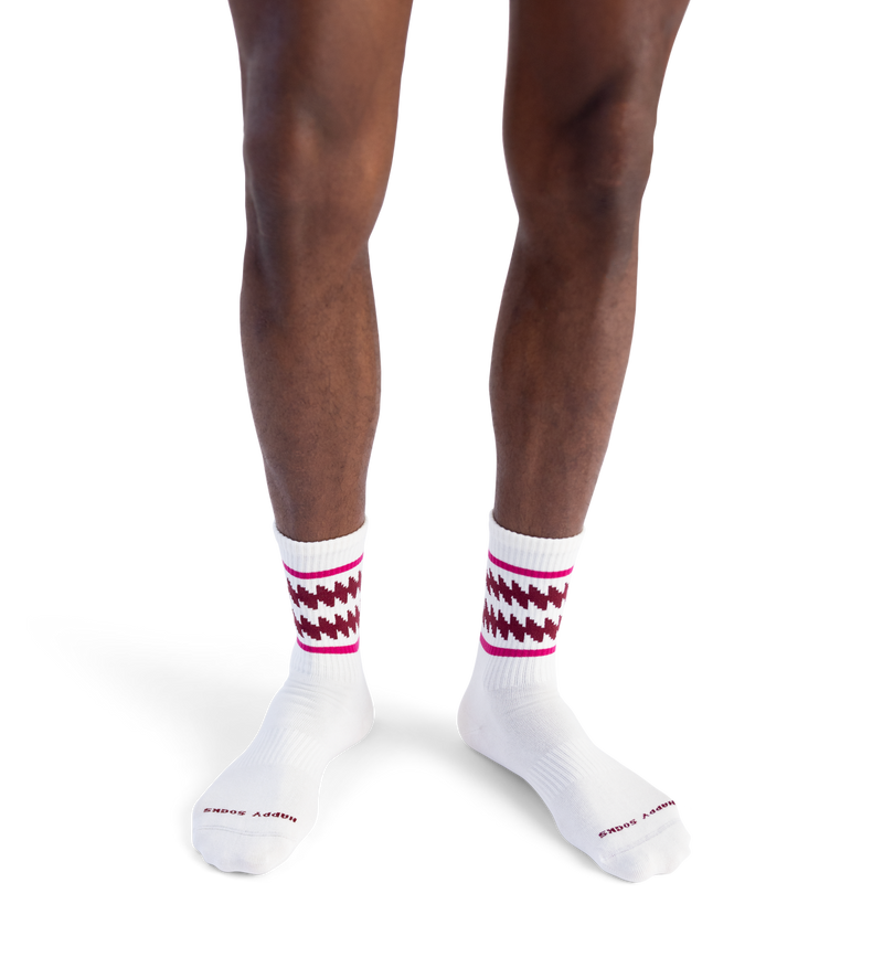 Zic Zac Stripe Sneaker Sock