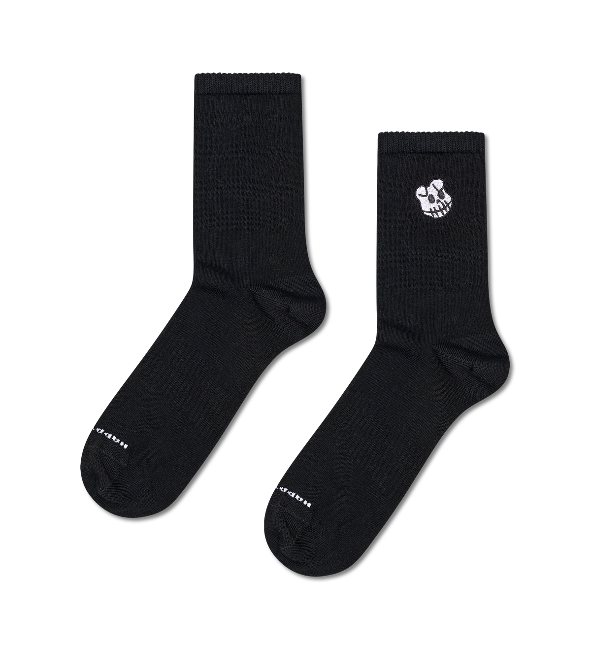 Dog Skull Sneaker Sock
