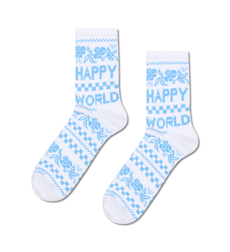 Happy World Sneaker Sock