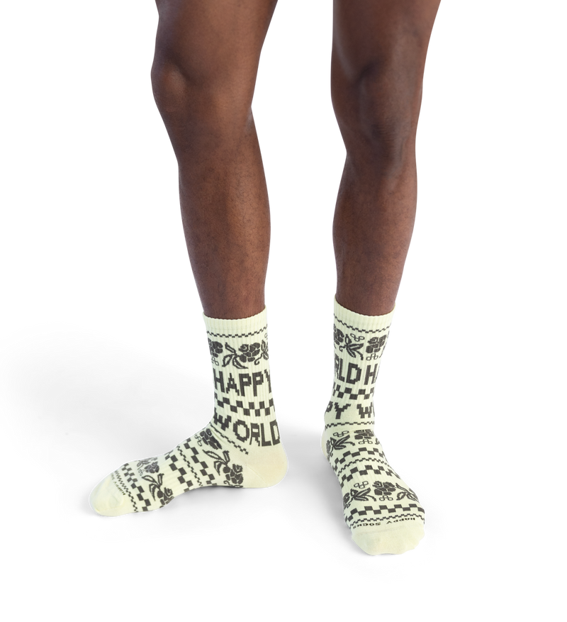 Happy World Sneaker Sock