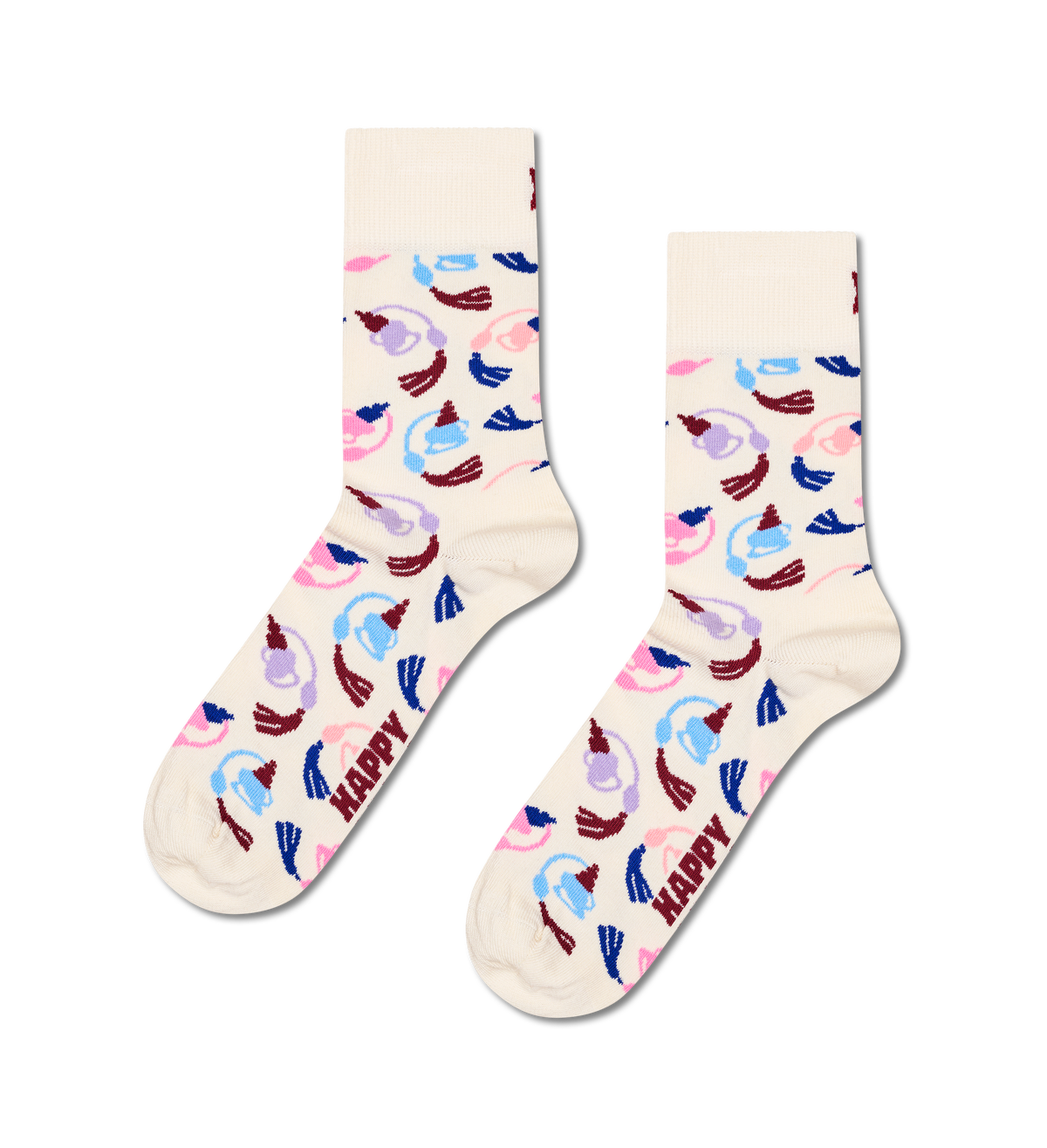 3-Pack Pink Party Short Crew Gift Set
