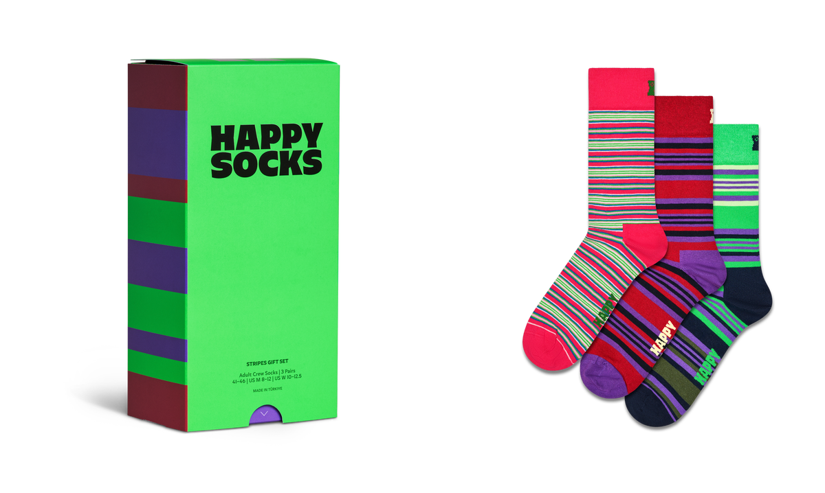 3-Pack Graphic Socks Gift Set