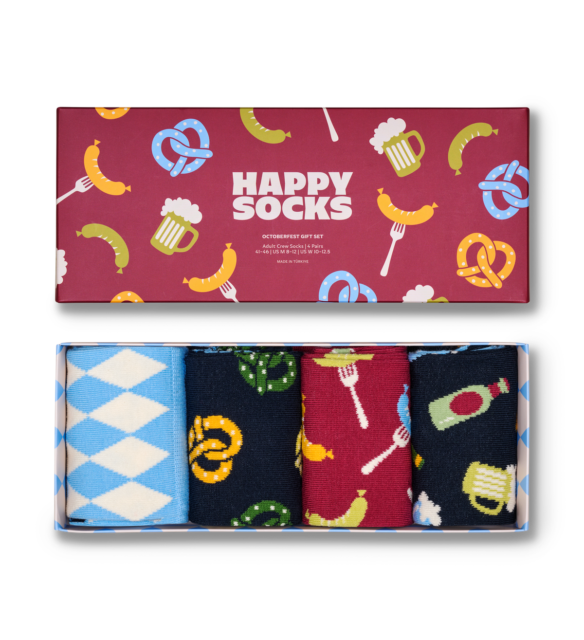 4-Pack Oktoberfest Socks Gift Set