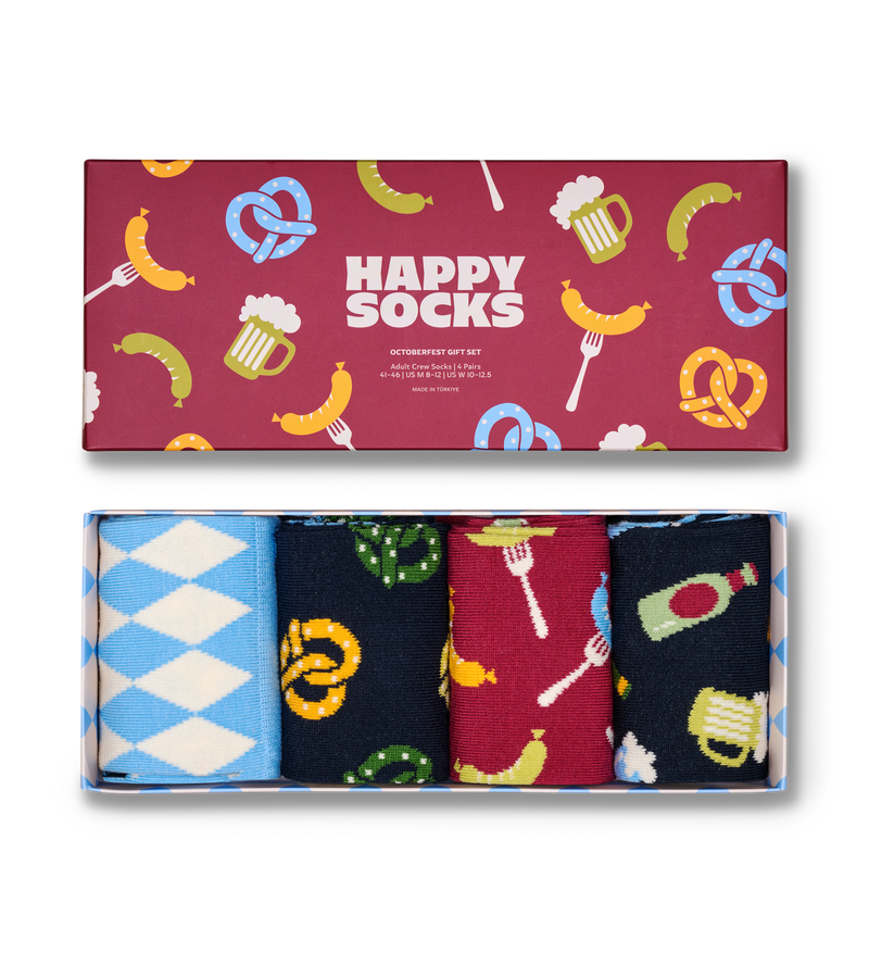 4-Pack Oktoberfest Socks Gift Set