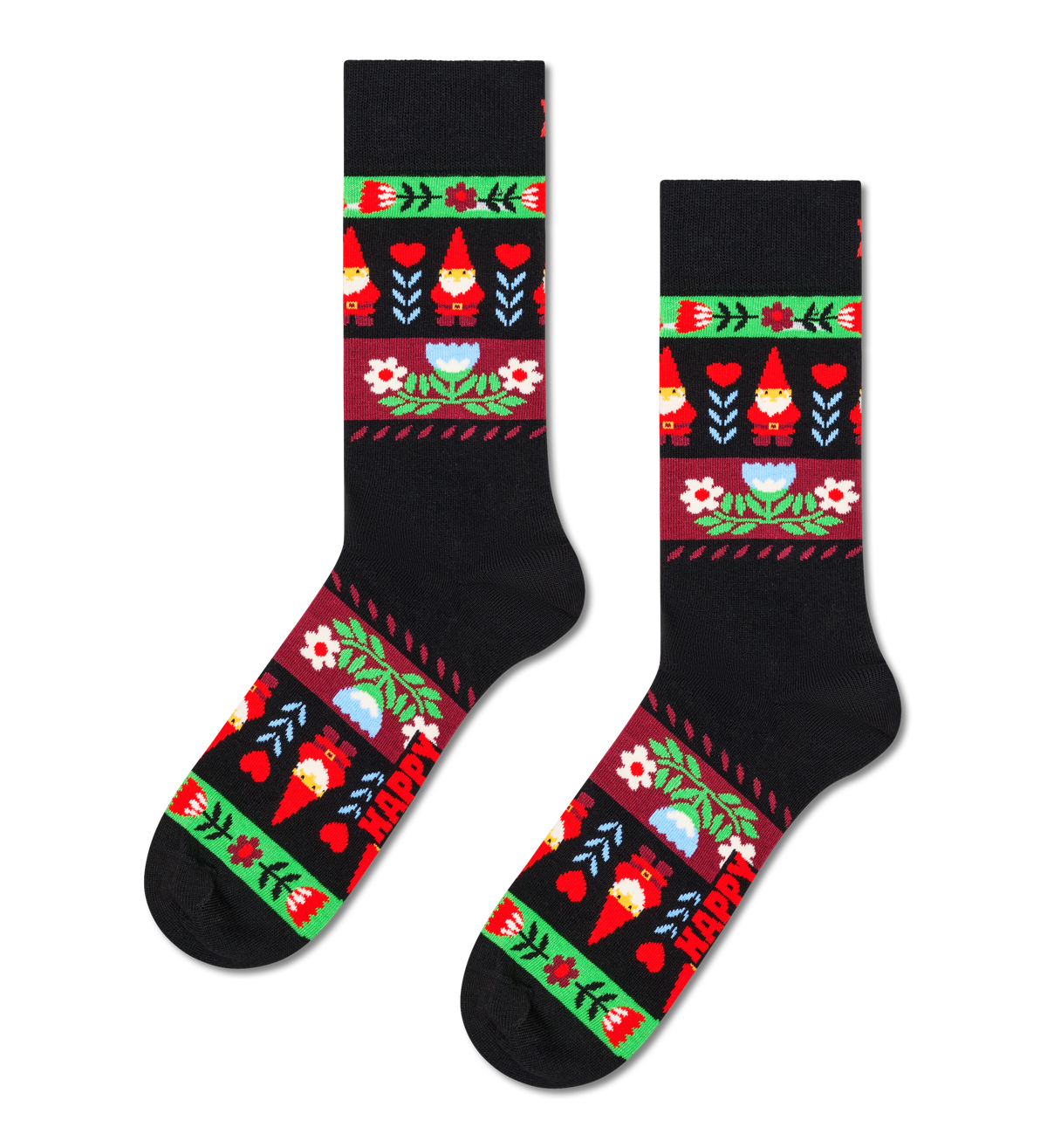 3-Pack Holiday Gnomes Socks Gift Set