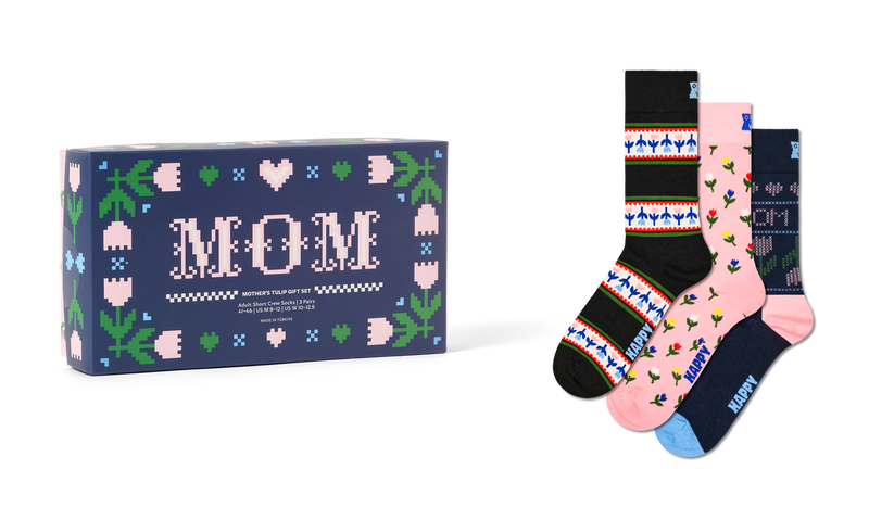 3-Pack Mother's Tulip Socks Gift Set