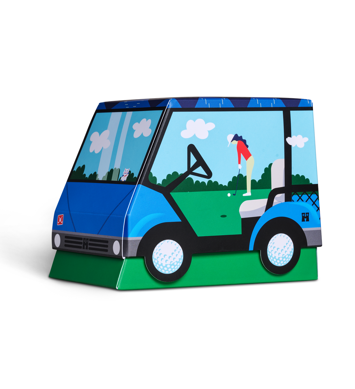 3-Pack Golf Cart Socks Gift Set