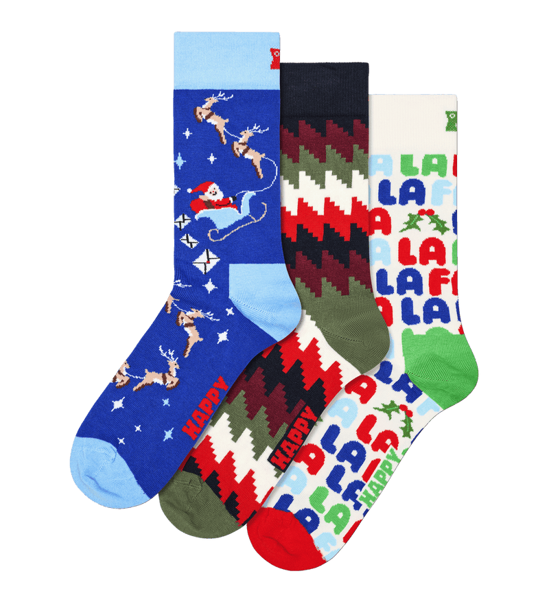 3-Pack Christmas Socks