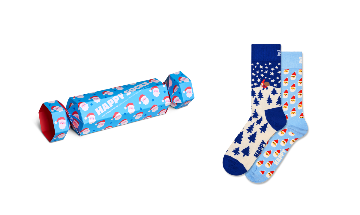 2-Pack Winter Cracker Socks Gift Set