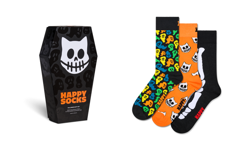 3-Pack Halloween Socks Gift Set
