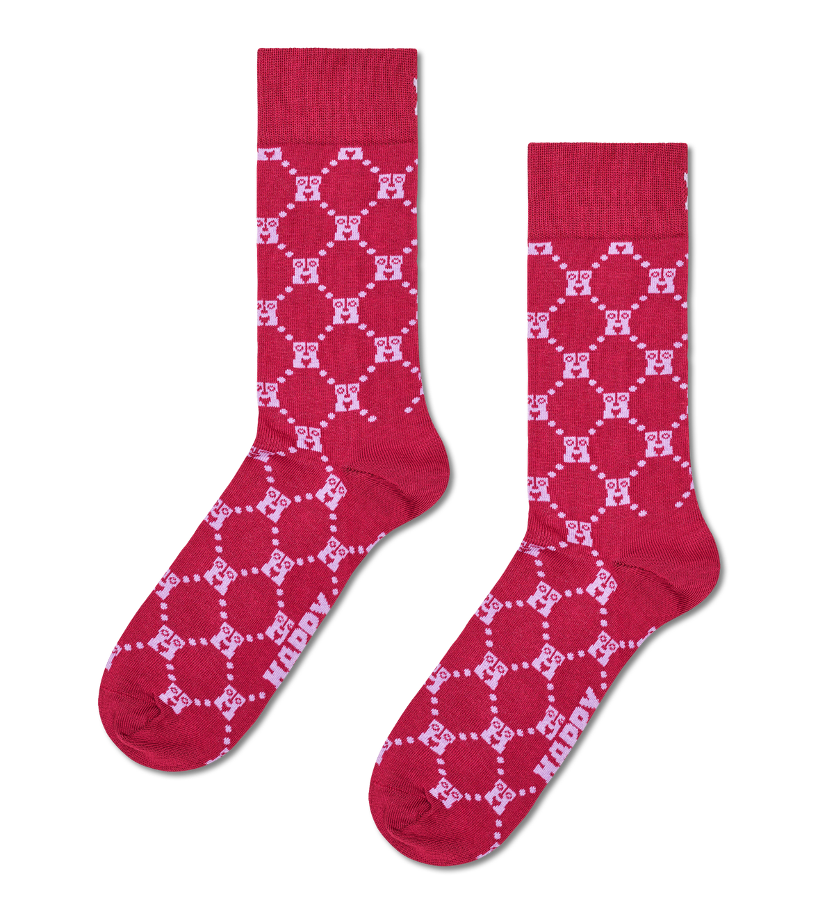 4-Pack H Monogram Socks Gift Set