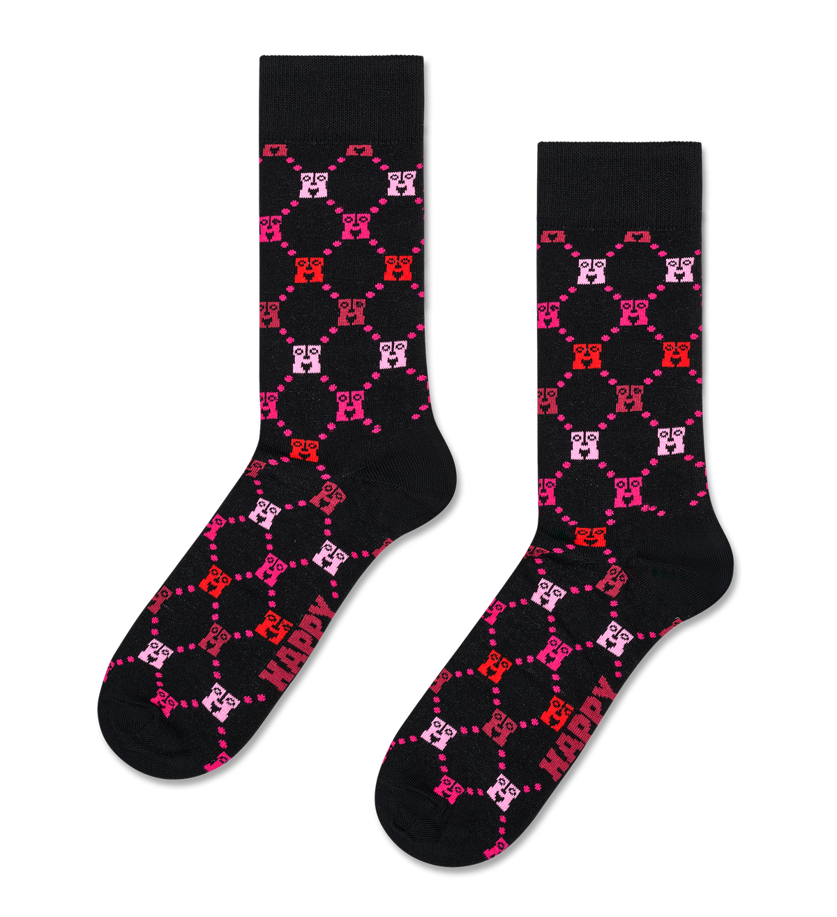4-Pack H Monogram Socks Gift Set