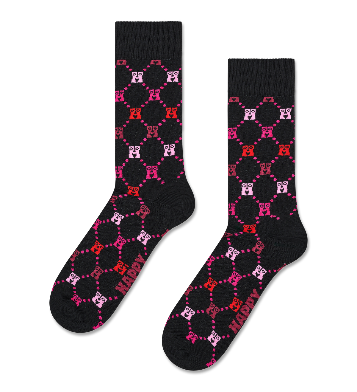 4-Pack H Monogram Socks Gift Set