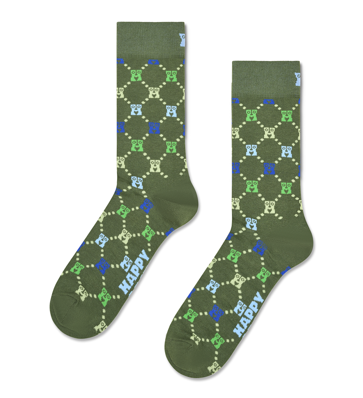 4-Pack H Monogram Socks Gift Set