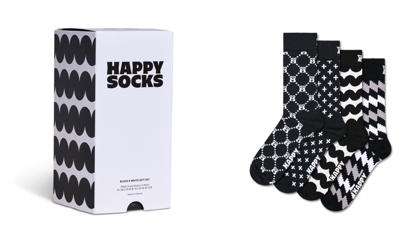 4-Pack Graphic Socks Gift Set