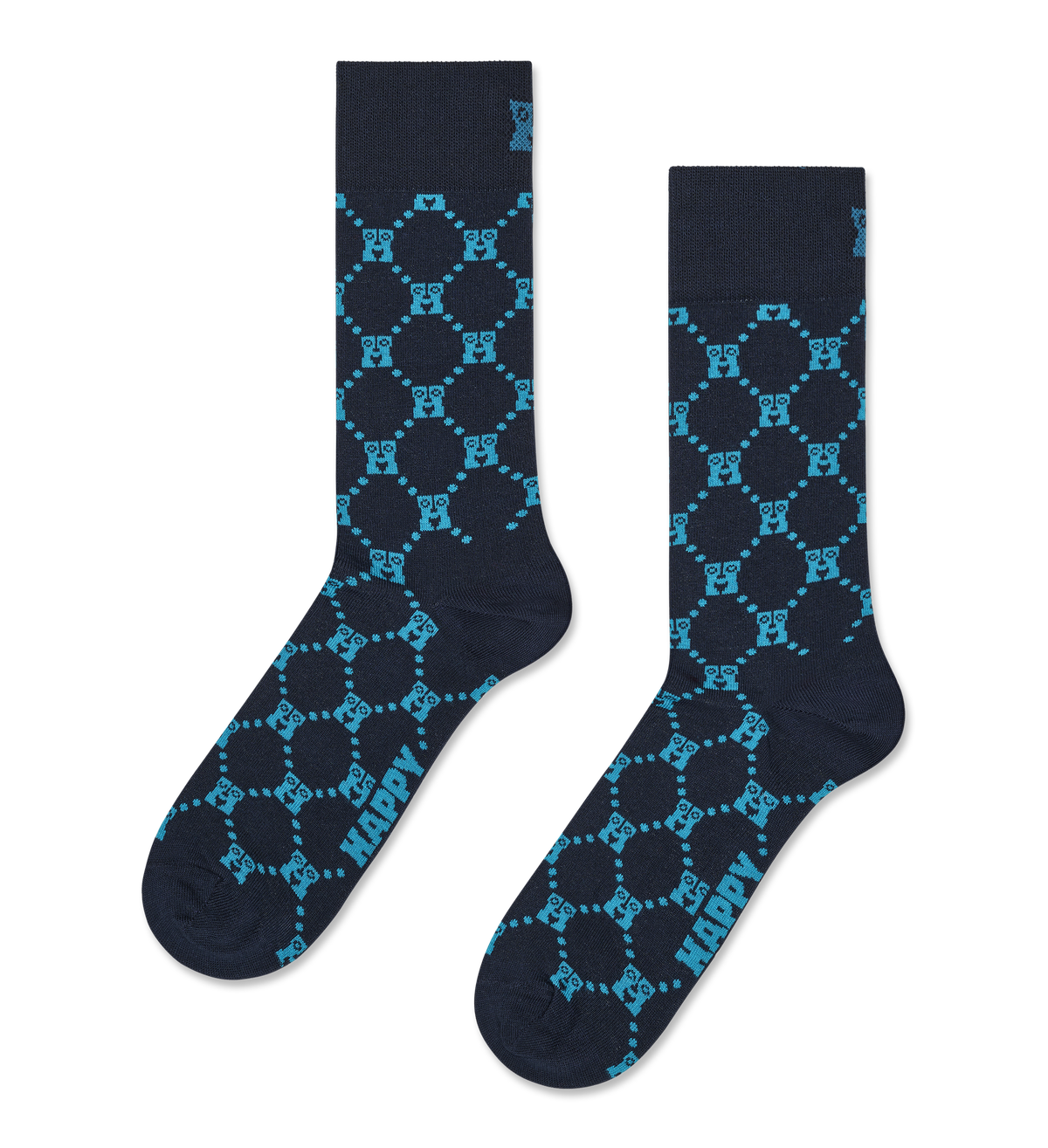 H Monogram Sock