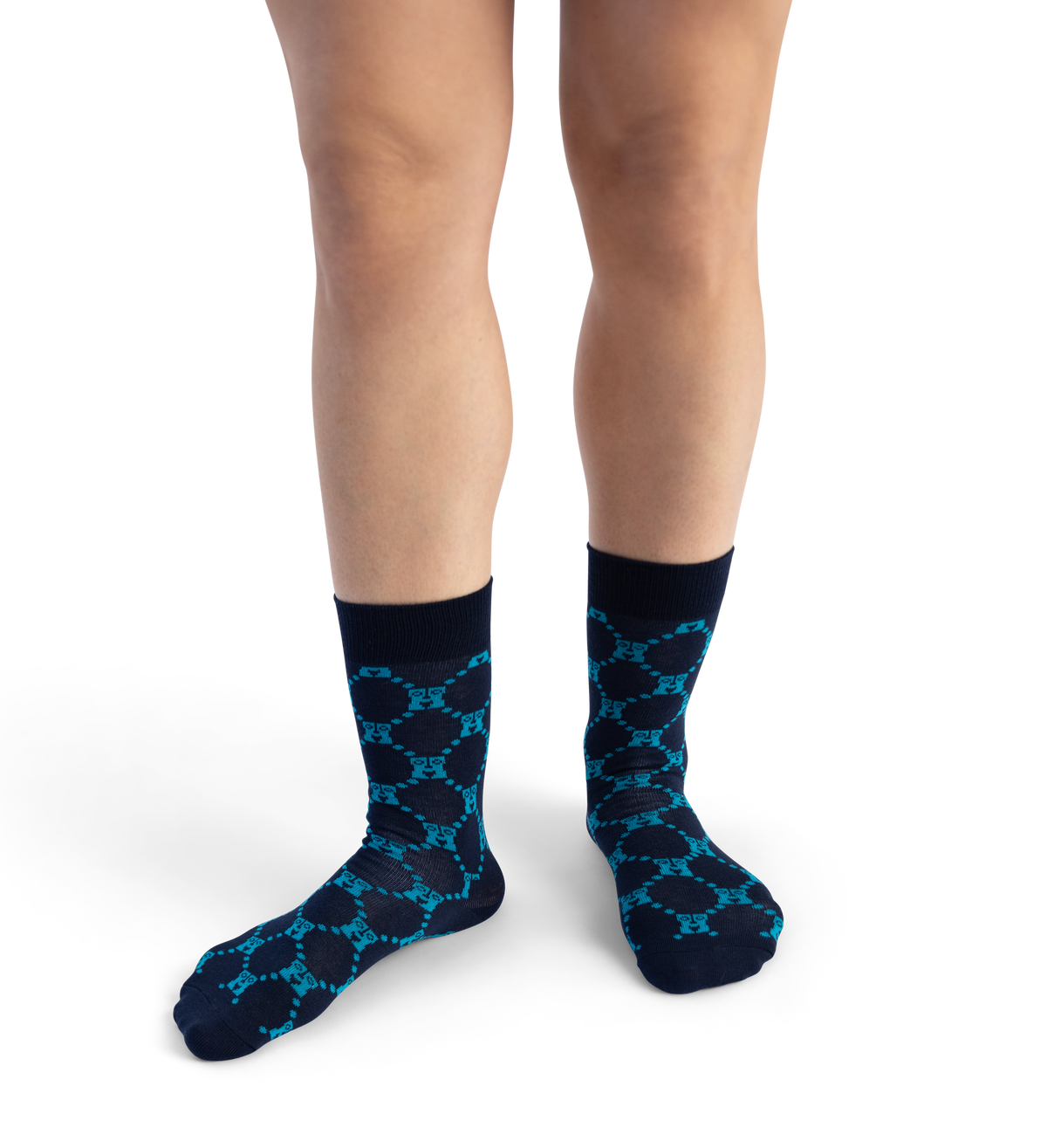 H Monogram Sock