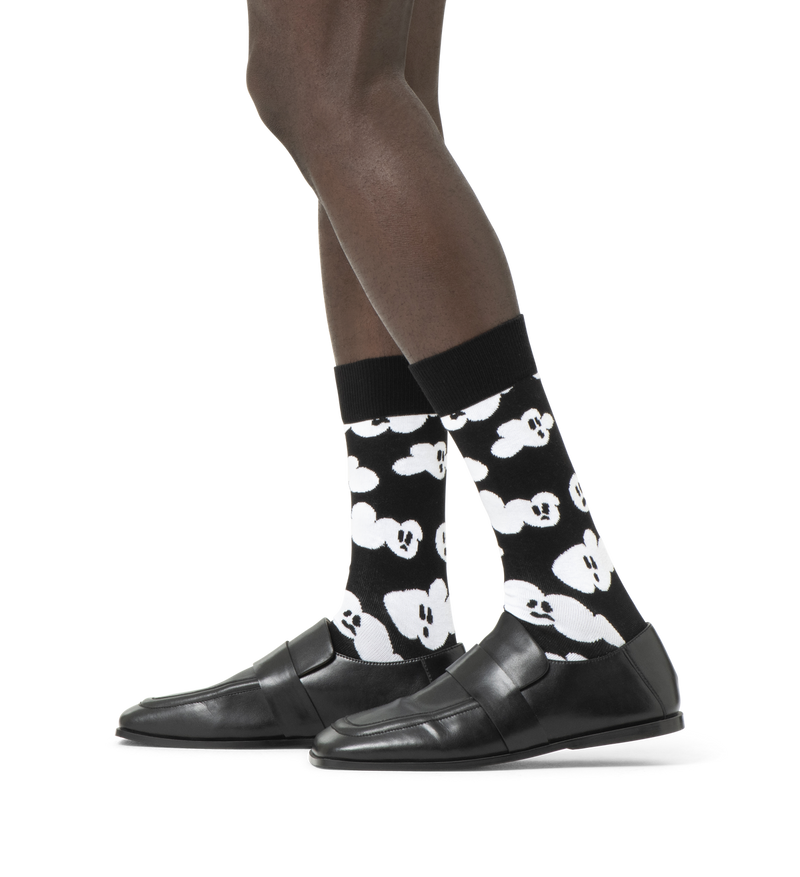 Cloudy Ghost Sock
