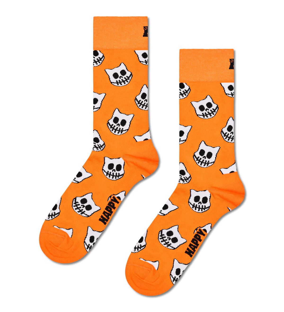 Skelly Cat Sock